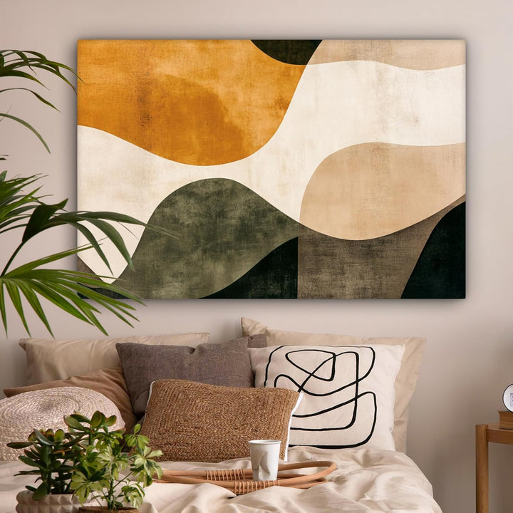 MuchoWow© Leinwandbild Gross 120x80 cm XXL Dekoration Wohnzimmer Bilder Pictures Wall Decoration Liv