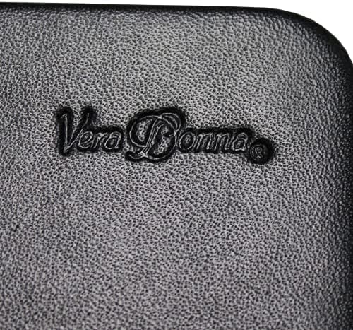 Schreibtischauflage mit Mousepad aus schwarzem glattem Vollrindleder