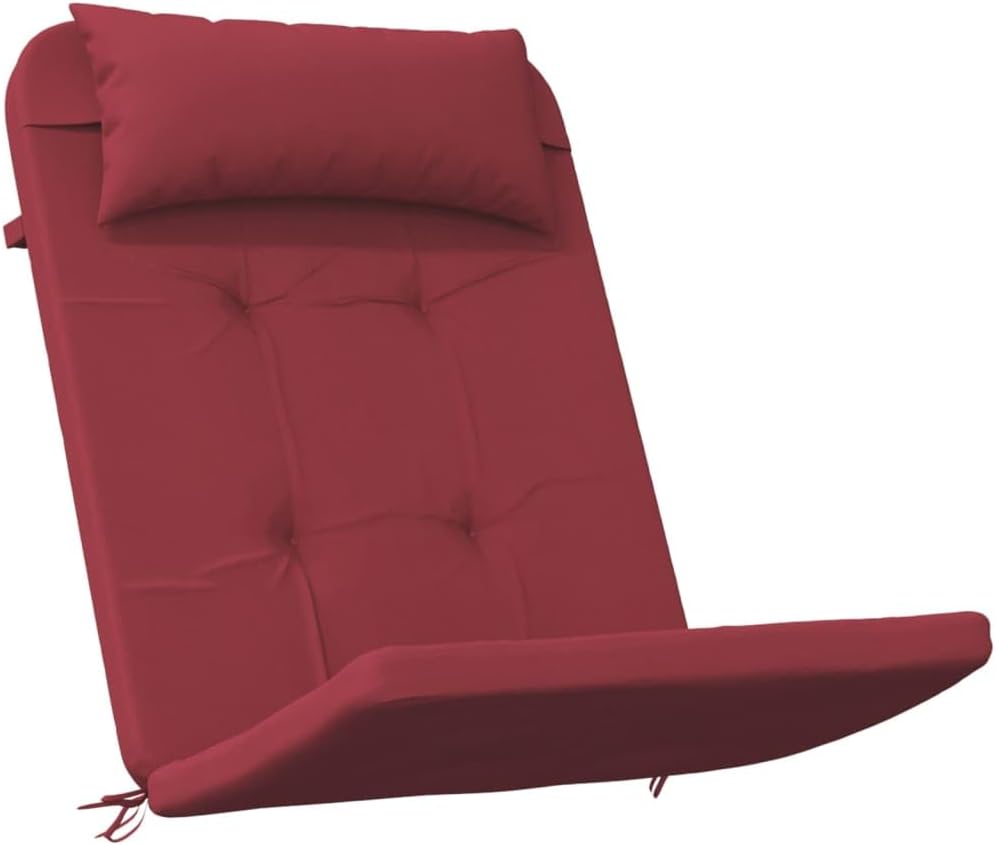 vidaXL Adirondack Auflage 2 STK., Sitzauflage für Gartenmöbel, Wasserabweisendes Sitzkissen, Stuhlki