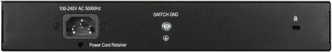 D-Link DGS-1008MP 8-Port Desktop Gigabit Switch (8 x 10/100/1000 BASE-T Ports, unterstützt PoE+) 8-P