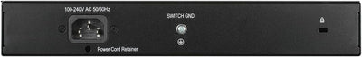 D-Link DGS-1008MP 8-Port Desktop Gigabit Switch (8 x 10/100/1000 BASE-T Ports, unterstützt PoE+) 8-P