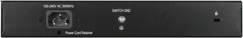 D-Link DGS-1008MP 8-Port Desktop Gigabit Switch (8 x 10/100/1000 BASE-T Ports, unterstützt PoE+) 8-P
