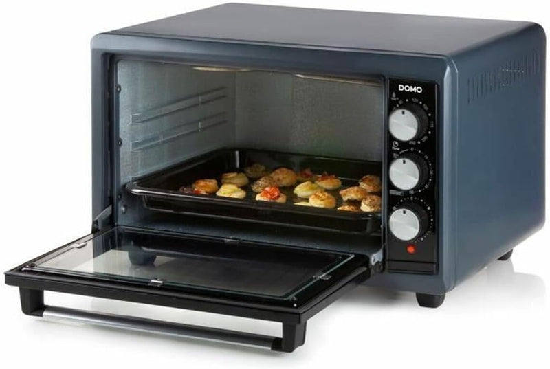 Domo DO518GO Minibackofen Timerfunktion 38l Schwarz