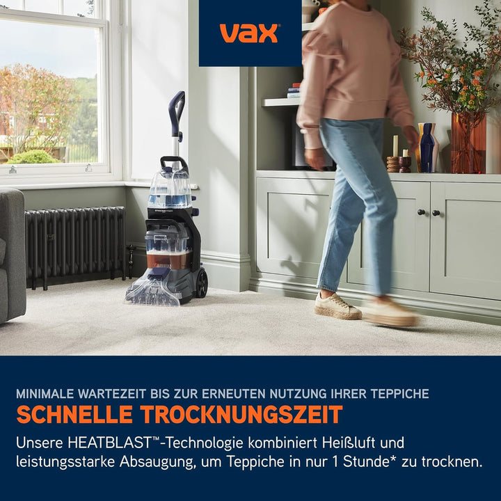 Vax SpinScrub Power Plus Polsterreiniger Gerät Teppichreiniger für Polster & Fleckenentfernung mit S