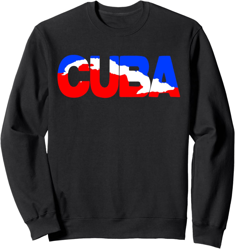 Kuba Flagge Geschenk Havana Kubanische Flagge Sweatshirt