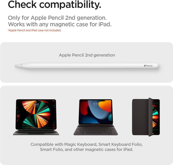 Spigen Apple Pencil Stift Halterung Halter für Apple Pencil 2. Generation Kompatibel mit iPad Air 5