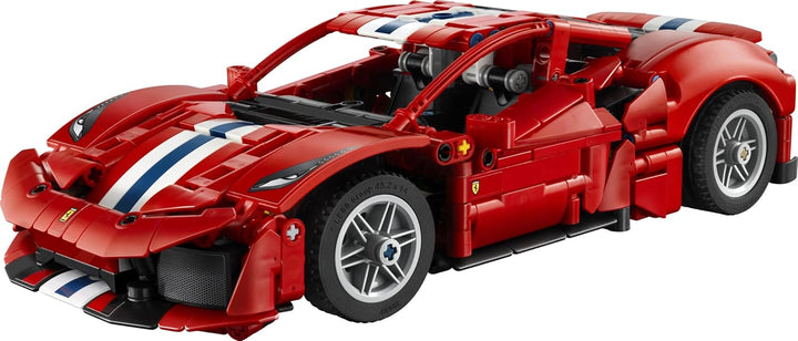 LEGO Technic Ferrari 488 Pista Auto - Bauspielzeug für Kinder ab 9 Jahren - Ferrari-Merch - Rennauto