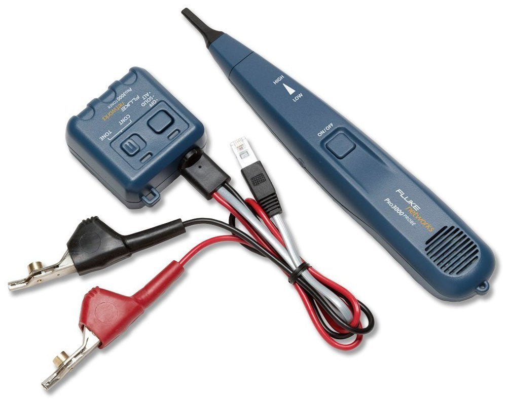Fluke Networks 26000900 Pro3000 Tongenerator- und Sonde Kit & Brother TZE231 TZe-231 P-touch Schrift