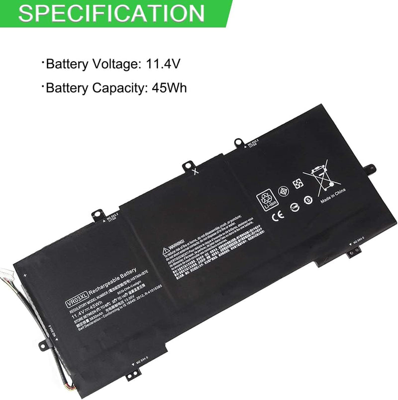 XITAIAN 45Wh 11.4V VR03XL Ersatz Laptop Akku für HP Envy 13-D 13-D046TU 13-D025TU 13-D024TU 13-D056T