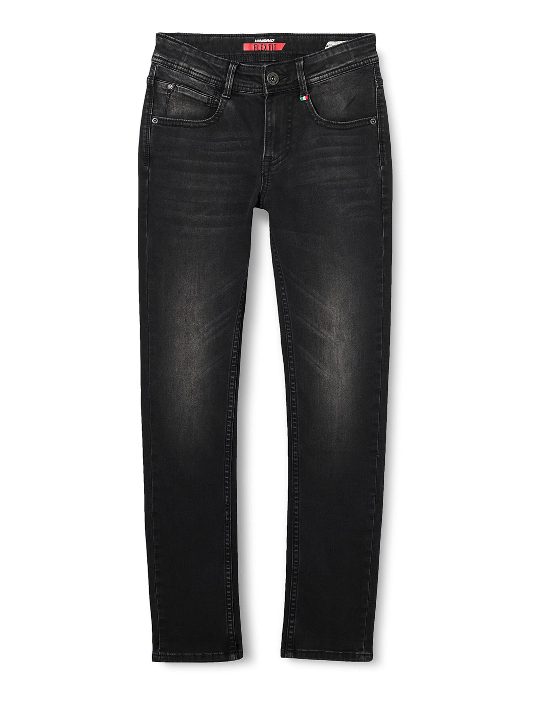 Vingino Jungen Apache Jeans 3 Jahre Slim Black Vintage, 3 Jahre Slim Black Vintage