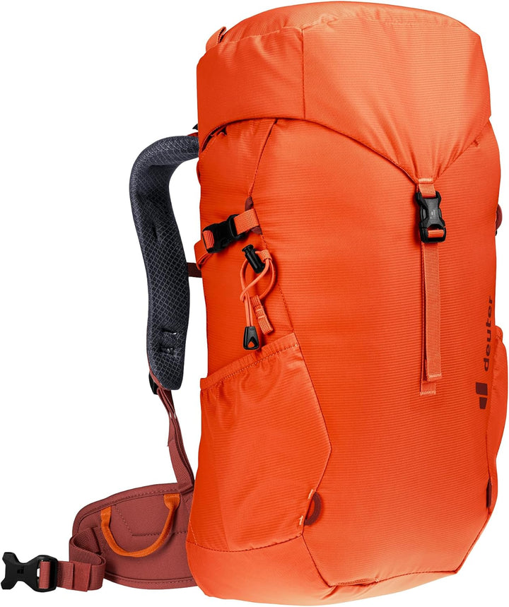 deuter Climber 22 Kinder Alpinrucksack (Modell 2024) 22 L Papaya-redwood, 22 L Papaya-redwood