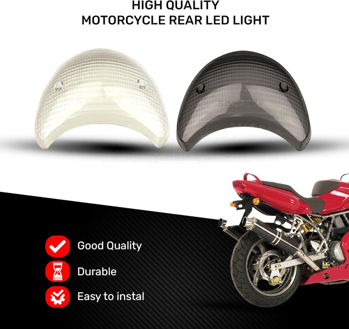aVDB-moto LED-Bremslicht mit integriertem Blinker kompatibel mit Ducati Supersport 750, 900, 1000 (G