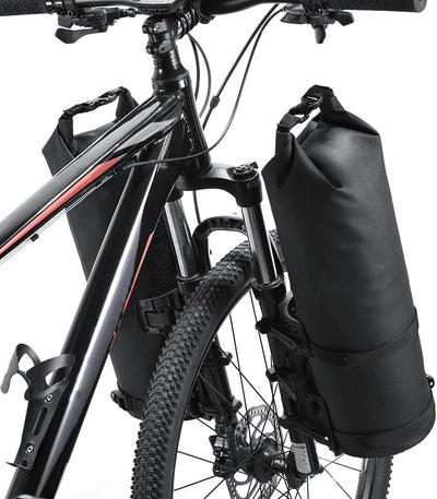 Lixada 3L/7L Fahrradgabeltasche, wasserdicht, Rolltop, Trockentasche, Fahrradgabeltasche, Fahrradtas