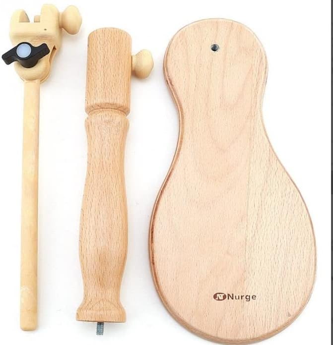 Nurge Verstellbarer Stickerei Tischständer Kreuzstich Hoop Ständer Stickrahmen Halter Handpoliert Na