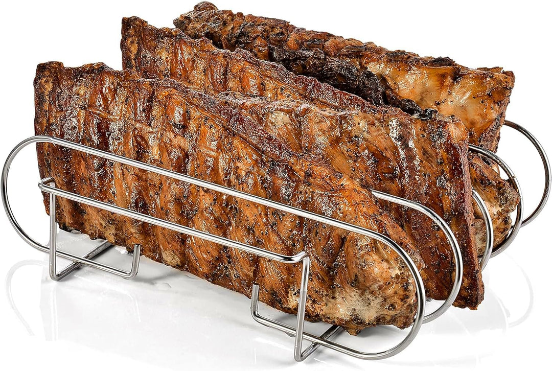 Spareribs Halter Grill, Rippchenhalter Spareribs, Rippchenhalter Grillen, Halter BBQ Grill, Rib Hold