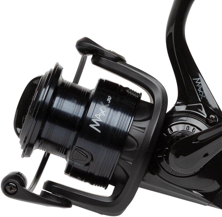 Abu Garcia MAX X BLACK OPS Spinnruten- und Rollen-Kombi-Setup – Köderangel-Spinn-Outfit 2.13 m |10-3
