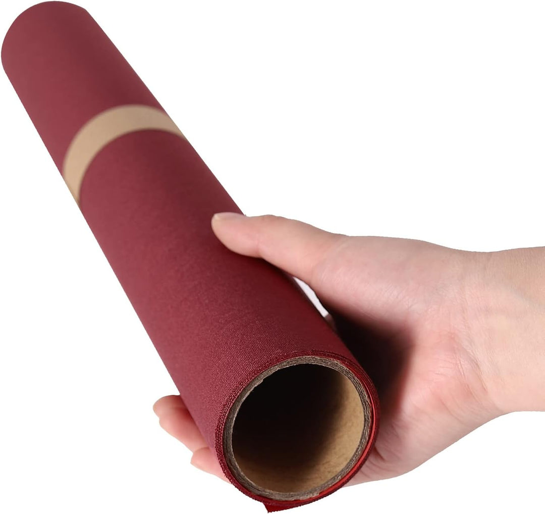 Wooqu Büchertuch, Stoffoberfläche und Papierrückseite, langlebig, stark, 43,2 x 73,7 cm, zum Buchbin
