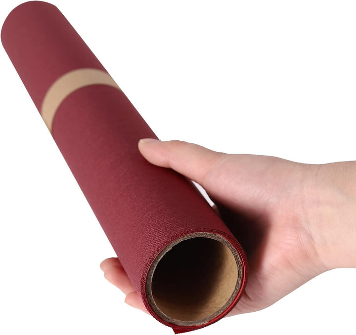 Wooqu Büchertuch, Stoffoberfläche und Papierrückseite, langlebig, stark, 43,2 x 73,7 cm, zum Buchbin