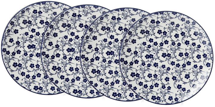 Ritzenhoff &amp; Breker Kuchen- und Frühstücksteller-Set Royal Sakura, 4-teilig, 21,5 cm Durchmesser, Po