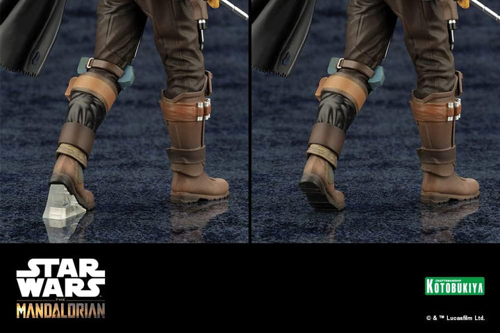 Kotobukiya - Star Wars: The Mandalorian - ARTFX+ Mandalorian & Grogu with Beskar Staff