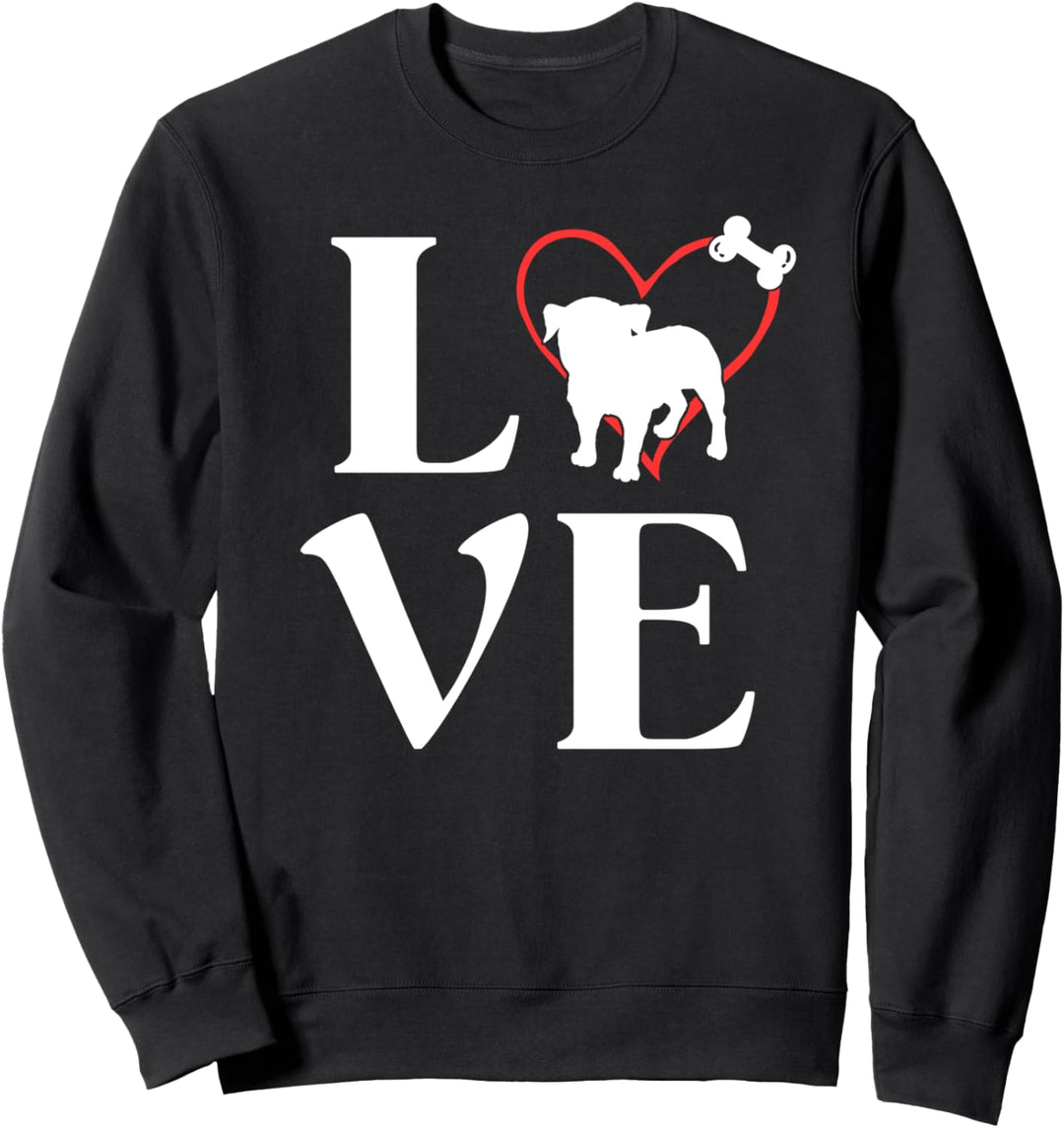 Pug Gifts Love Dogs Tshirts For Women Dog Mama Sweatshirt