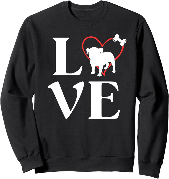 Pug Gifts Love Dogs Tshirts For Women Dog Mama Sweatshirt