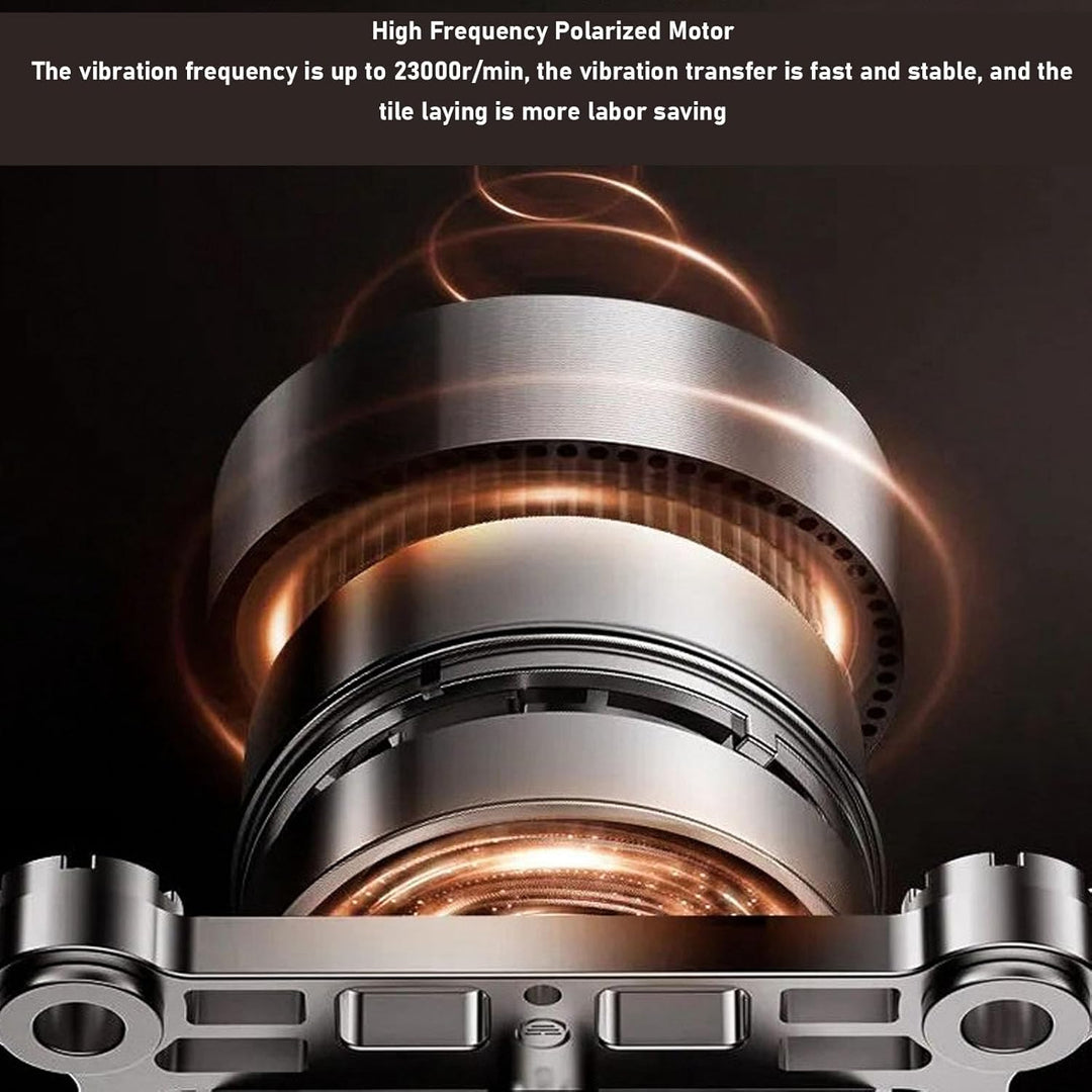 Fliesen Vibrationsgerät, Fliesenleger Maschine, Fliesenrüttler mit 10 Gänge Einstellbare Geschwindig