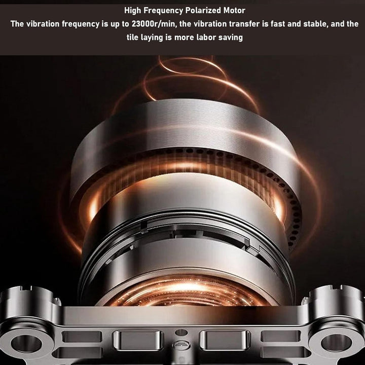 Fliesen Vibrationsgerät, Fliesenleger Maschine, Fliesenrüttler mit 10 Gänge Einstellbare Geschwindig