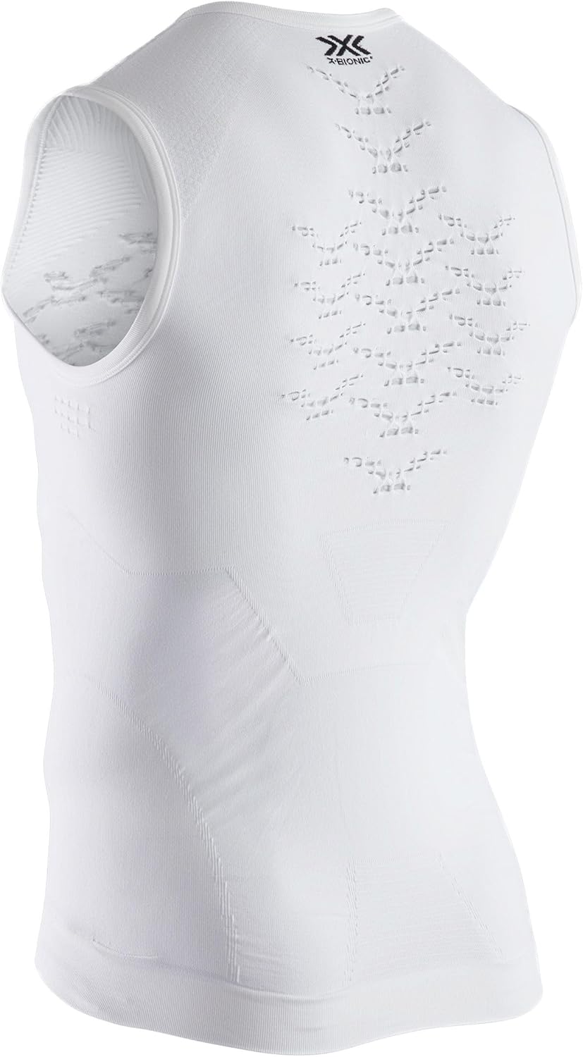 X-Bionic Herren PT-Shirts Pl-Energizer XXL W008 Arctic White/Dolomite Grey, XXL W008 Arctic White/Do