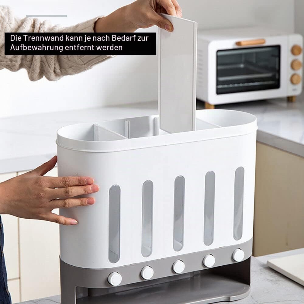 Müslispender Kitchen, Wandmontage Getreidespender, Küchen Vorratsdosen Lebensmittelspender Wandmonti