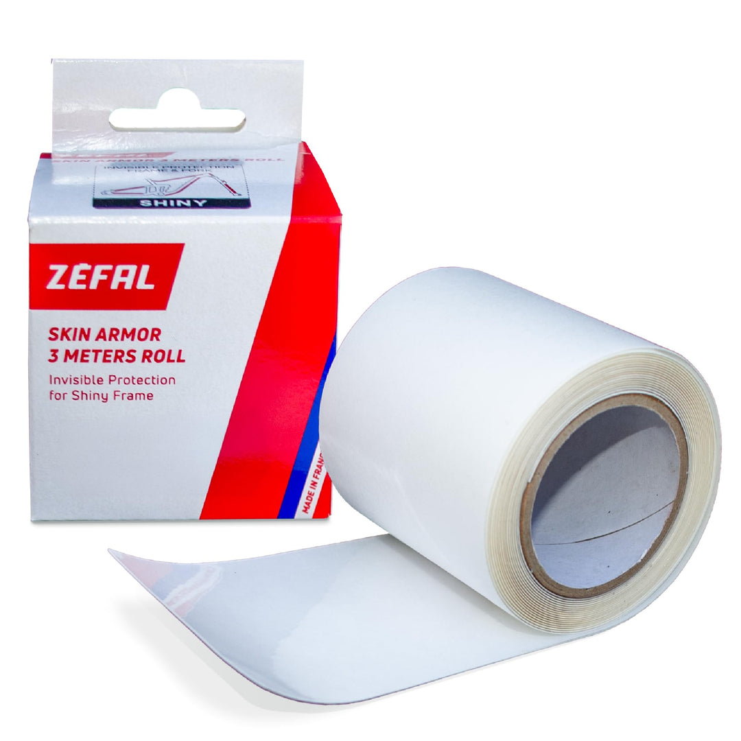 ZEFAL Skin Armor Roll 3m Protection Cadre Velo Cyclisme, Incolore-Finition Brillant Rolle 3M, Rolle