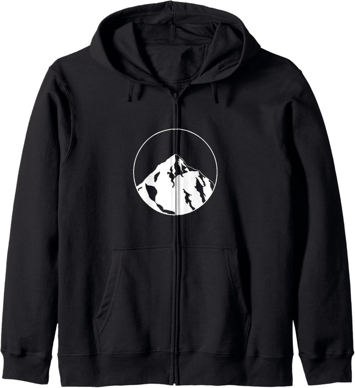 Bergmotiv Wandern Geschenk Alpen Naturwanderung im Freien Kapuzenjacke