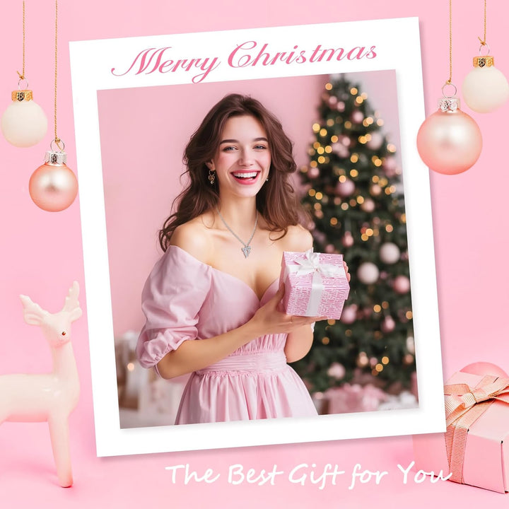 Adventskalender 2025 Mädchen Schmuck, Weihnachtskalender Schmuck Geschenk für Kinder Teenager Frauen