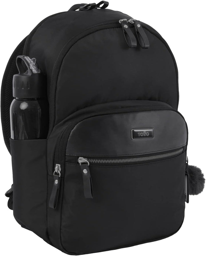 TOTTO Damen Morral Adelaide 3 Rucksack, Schwarz, Einheitsgrösse