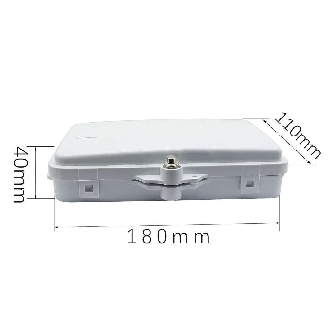 6-Core-FTTH Glasfaser Verteilerbox, 6-Port-Glasfaser-Verteilerbox-Splitterbox, für SC, FC, E2000-Ada