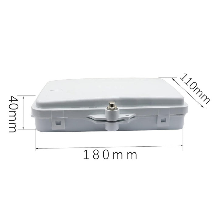6-Core-FTTH Glasfaser Verteilerbox, 6-Port-Glasfaser-Verteilerbox-Splitterbox, für SC, FC, E2000-Ada