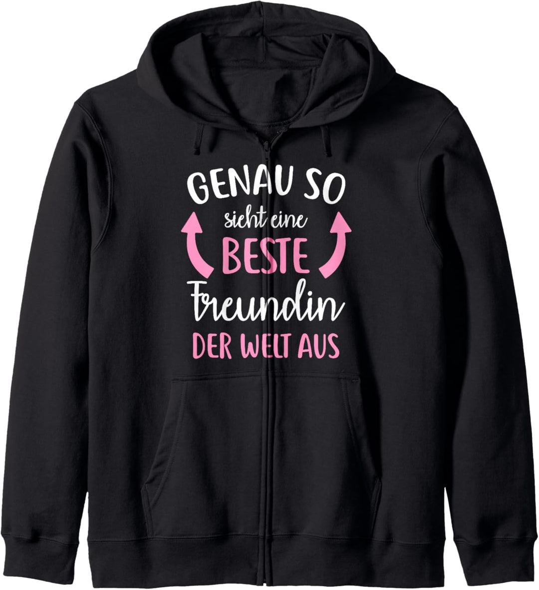 Beste Freundin Geschenk Freundschaft Geburtstagsgeschenk Kapuzenjacke