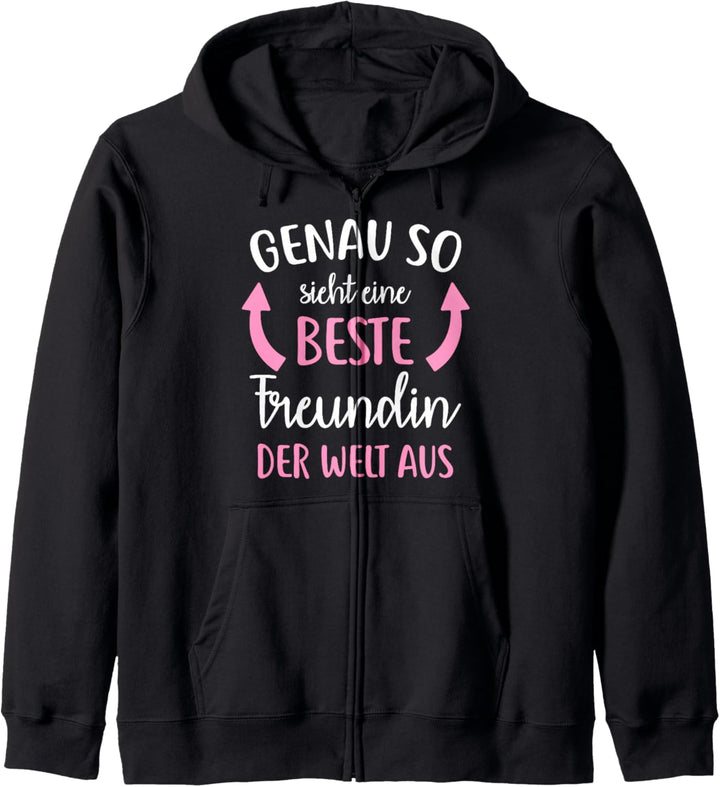 Beste Freundin Geschenk Freundschaft Geburtstagsgeschenk Kapuzenjacke
