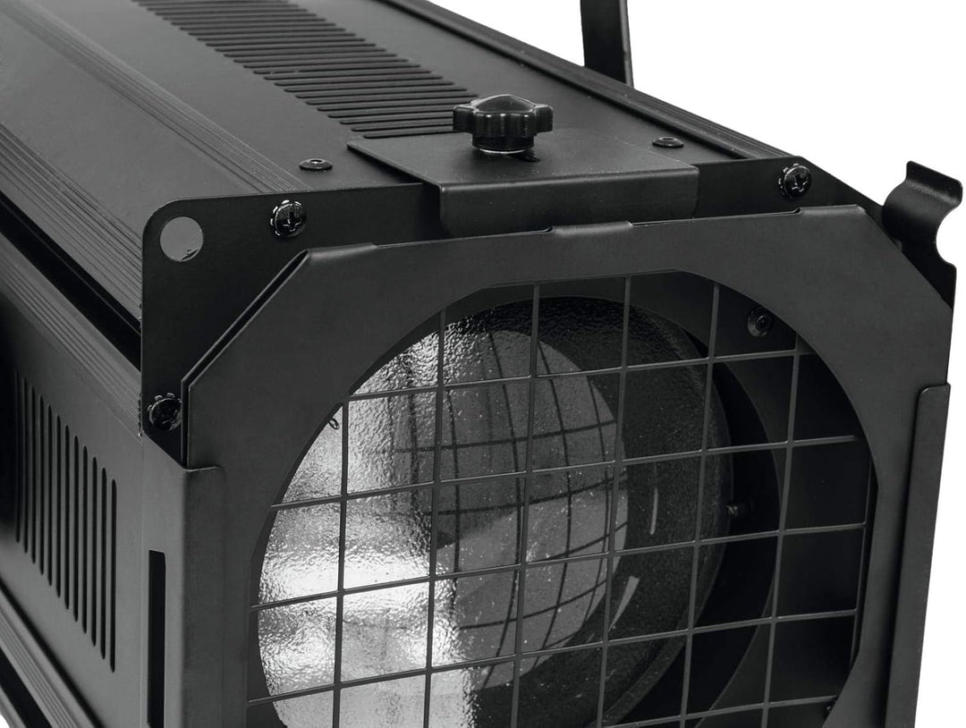 EUROLITE Theatre Spot 650/1000 Antihalo schwarz | Theaterscheinwerfer für Halogenlampe mit 650 oder