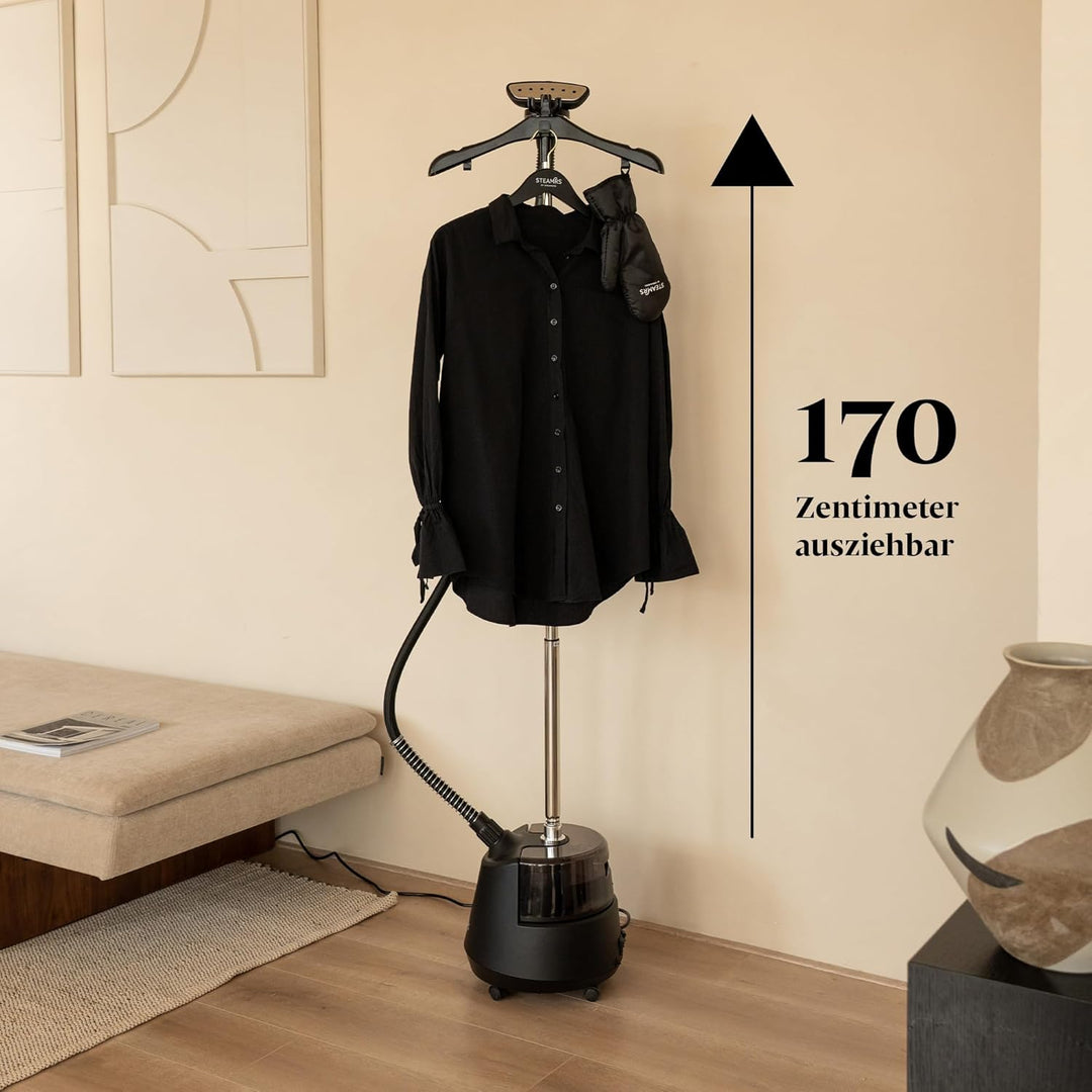 STEAMRS - Professioneller Luxus-Kleidungsdampfer - 2200W - 3L Wassertank - Sand, Sand