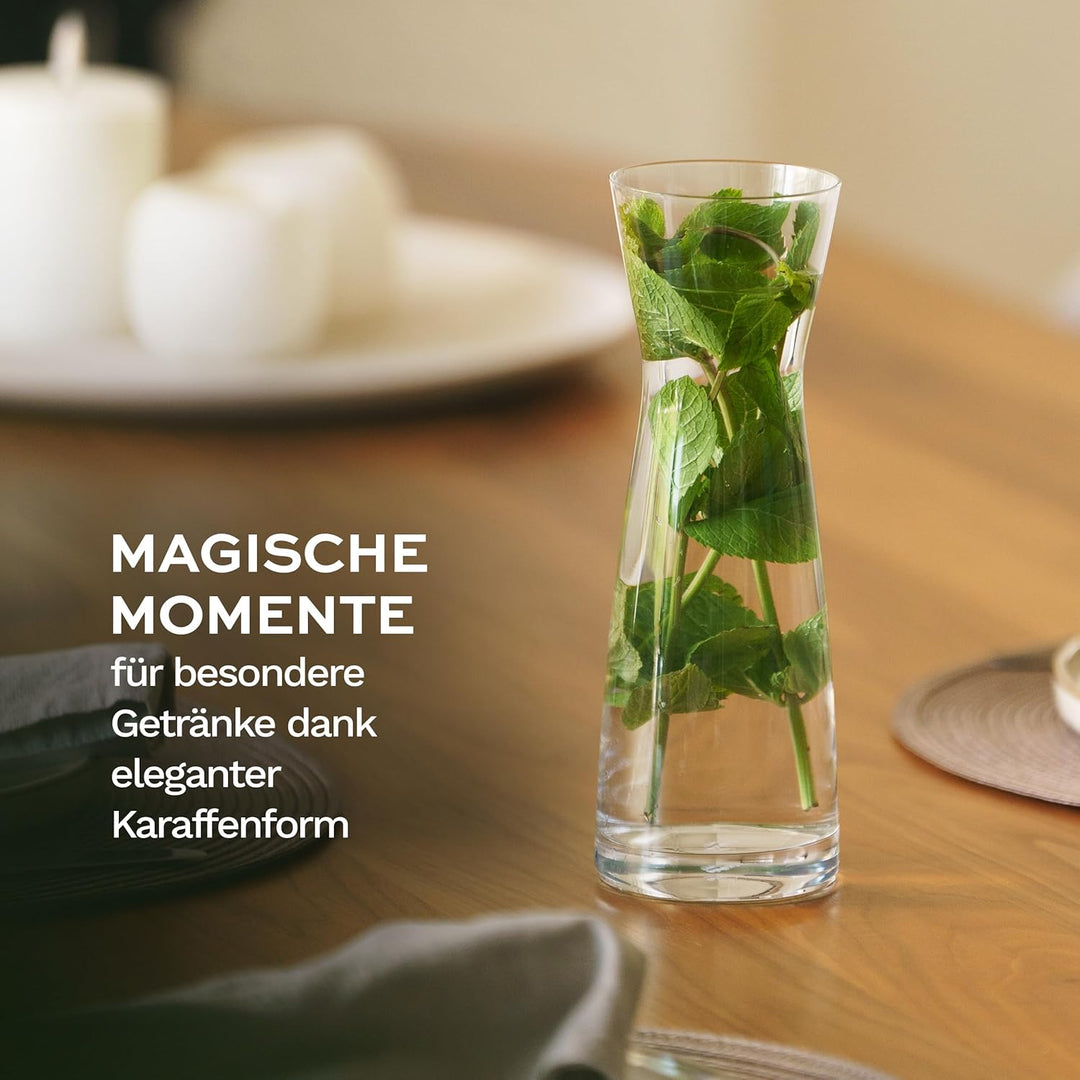 STÖLZLE LAUSITZ Karaffen 6er Set Serie Universal Variante S 100 ml I gläserne Spirituosenkaraffe I M