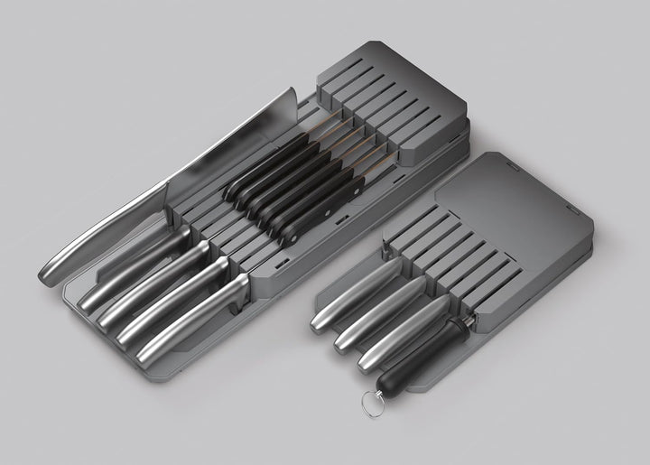 Metaltex 363225000 Organizador Ajustable Cuchillos Cajon Blade-Fit Messer, Messer