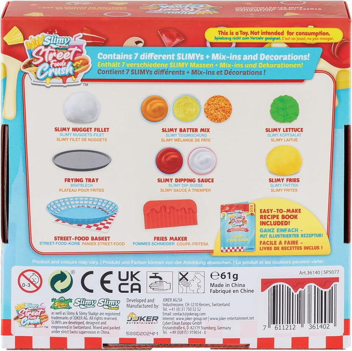 Slimy Street Foodz Crush - Mini Chiccy Nuggies, Slime und Knete Kreativ-Set, Backspiel zum selber Mi