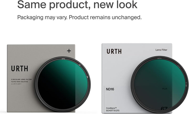 Urth 40,5 mm Graufilter ND16 (4 Stop) ND Filter (Plus) 40.5mm, 40.5mm