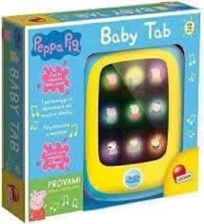 Liscianigiochi 92246 Wutz Baby Spielen und Lernen, Peppa Pig Tab, Peppa Pig Tab