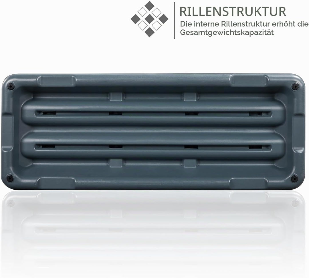 Yaheetech Stepper Aerobic Steppbrett mit 3 Stufen rutschfest Trainingsbrett Fitness Heintrainer Step