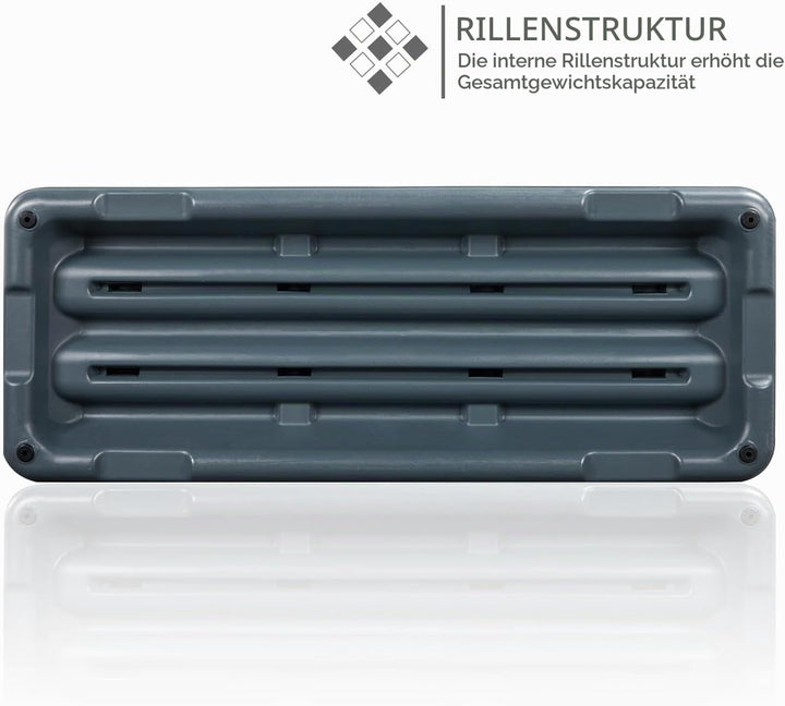 Yaheetech Stepper Aerobic Steppbrett mit 3 Stufen rutschfest Trainingsbrett Fitness Heintrainer Step