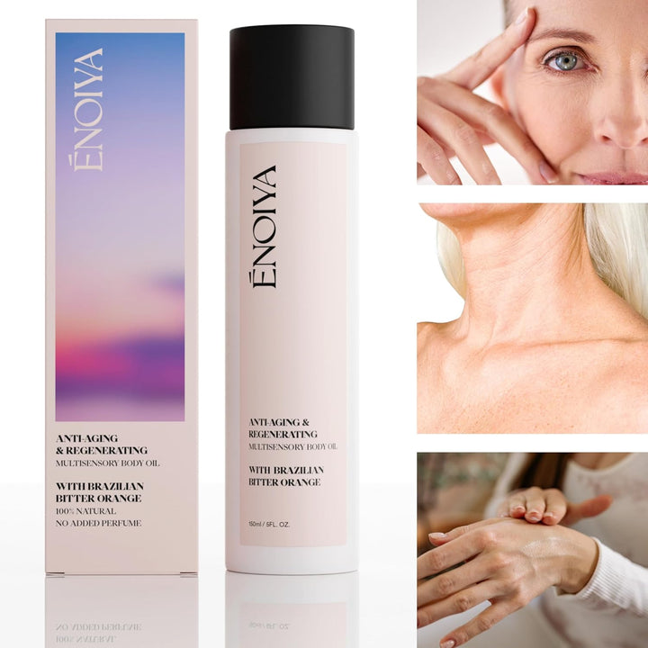 Anti-Aging-Körperöl – 150 ml – Wirkt zellregenerierend – Strafft die Haut und mildert die Zeichen de
