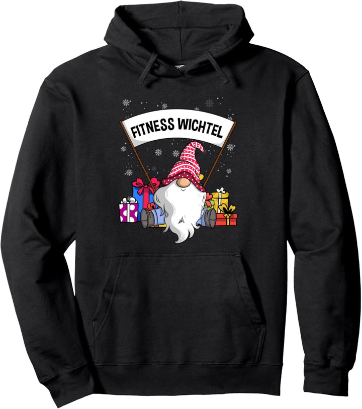Fitness Wichtel Partnerlook Familien Outfit Weihnachten Pullover Hoodie