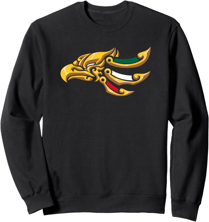 Mexikanischer Adler Techno Stil - Hecho En Mexico Sweatshirt